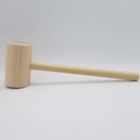 Wood crab mallet for crab picking standard size