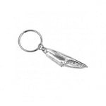 Pewter crab claw key ring