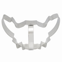 Crab shaped cookie cutter large with handle made of tin