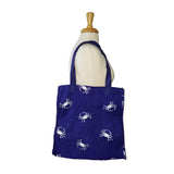 Blue Crab Heavy Duty Cotton Market Bag