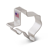 state of Texas shaped cookie cutter